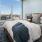 a bed with a blanket on it